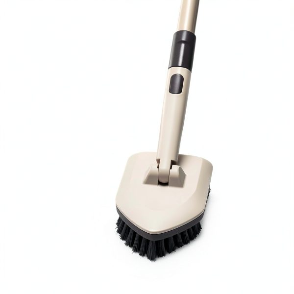 Eyliden Tub Tile Scrubber Brush Long Handle Steel Floor-2