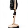 Eyliden Tub Tile Scrubber Brush Long Handle Steel Floor-4