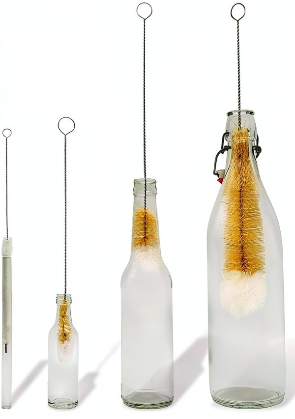 Bambaw Bottle Brushes Stainless Steel Reusable Eco Friendly-1