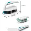 Brush Family Scrub Brushes Set Heavy Duty Stiff Bristles-1