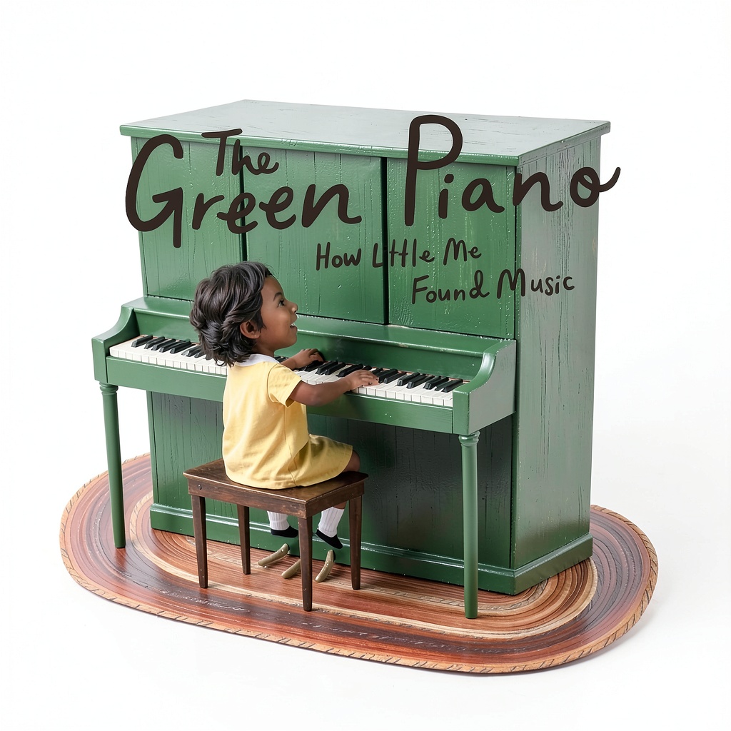 Children reading the Anne Schwartz music book on a Kindle device