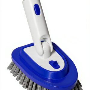 Conliwell Tub Brush Stainless Steel Handle Hard Bristle-0