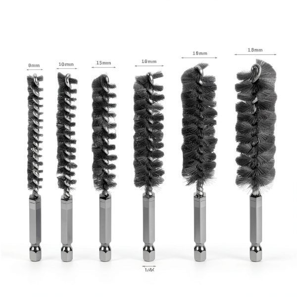 ColumPRO Stainless Steel Bore Brush Drill Attachment 6 Sizes-2