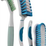 Brush Family Scrub Brushes Set Heavy Duty Stiff Bristles-0