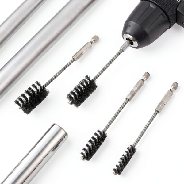 Hicarer Stainless Steel Drill Brushes Rust Removal Set-3