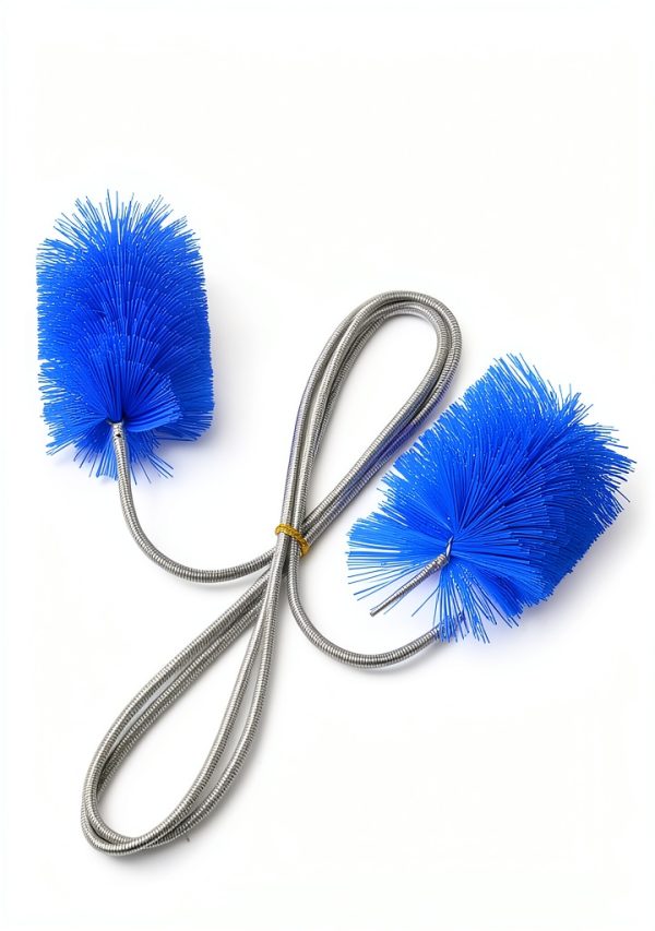 Crvewom Stainless Steel Hose Brush Set Angled Bristles-1