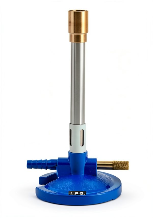 Eisco Bunsen Burner LPG Adjustable Air Mix Lab Equipment-0