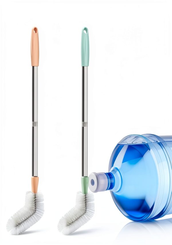 DOMUEN Water Bottle Cleaning Brush Nylon Bristles Stainless-1