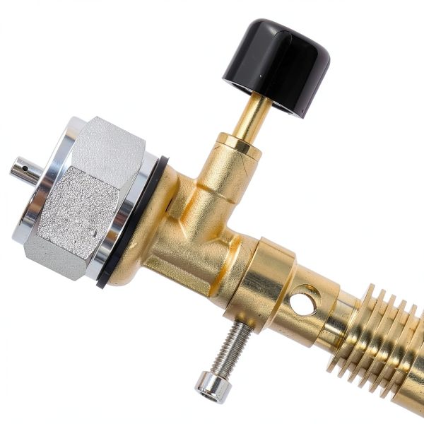 FEIYING Brass Bunsen Burner Lab Equipment One Handed Use-6