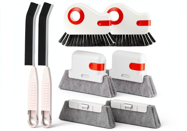 Dosanlues Cleaning Brushes Hard Bristles Replaceable Heads-0