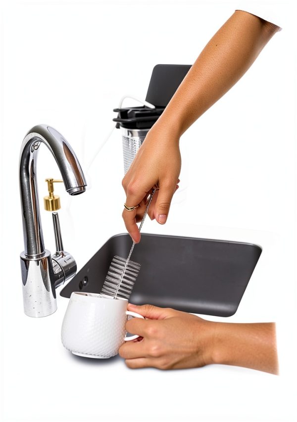 Yolaist Tube Cleaning Brushes Nylon Bristles Stainless Steel-4