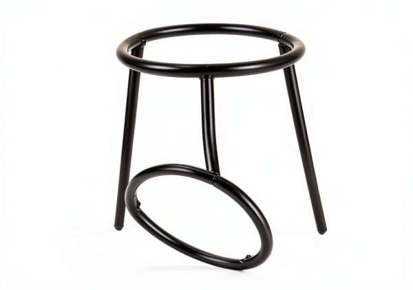 Iron Lab Bunsen Burner Tripod Stand Heat Resistant Design-7