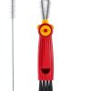 Ouligay Tube Cleaning Brush 3-in-1 Nylon Stainless Steel-3