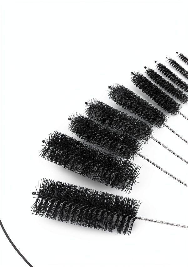 MOSOLAN Nylon Tube Brushes Flexible Stainless Steel Handle-6