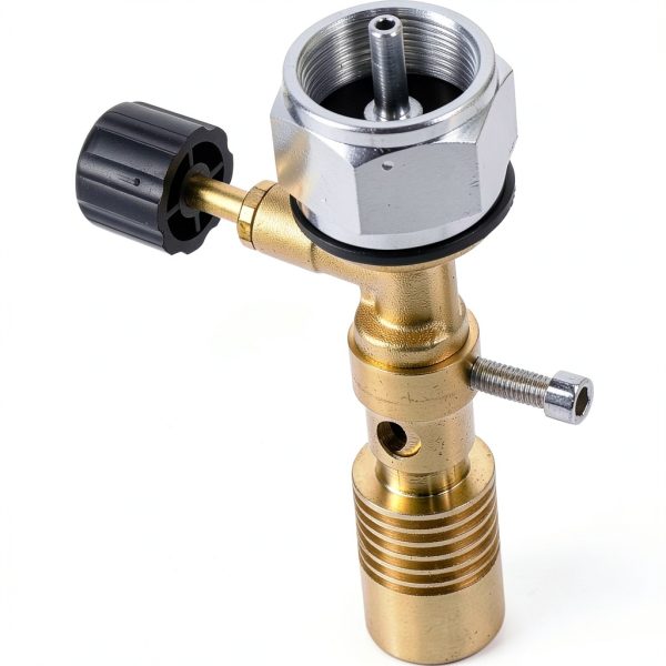FEIYING Brass Bunsen Burner Lab Equipment One Handed Use-4