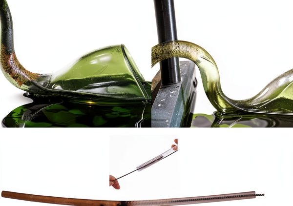 ICEYLI Tube Cleaning Brush Flexible Nylon Bristles Reusable-3