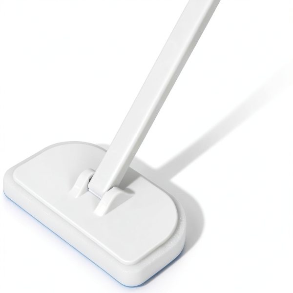 MOSEN Shower Scrub Brush 4-in-1 Multiangle Plastic Handle-2