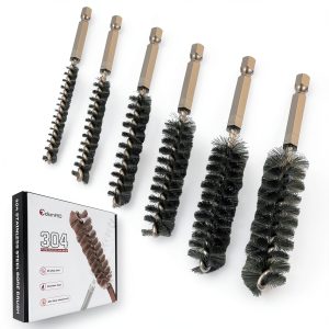 ColumPRO Stainless Steel Bore Brush Drill Attachment 6 Sizes-0