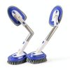 Conliwell Tub Brush Stainless Steel Handle Hard Bristle-2