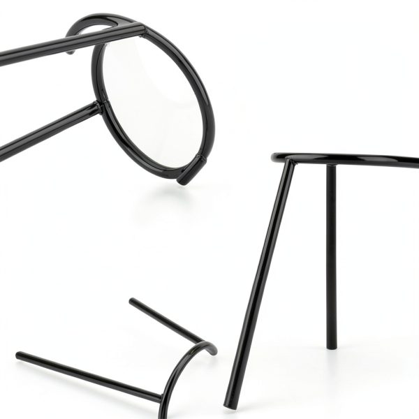 Black Lab Bunsen Burner Tripod Stand Steel Material-3