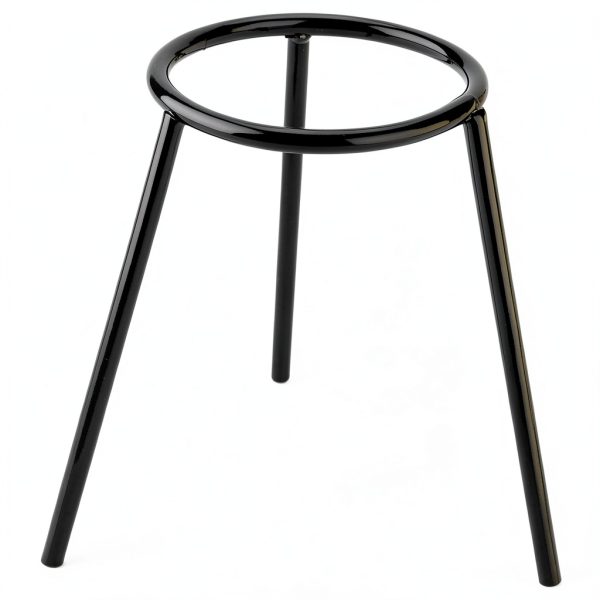 Black Lab Bunsen Burner Tripod Stand Steel Material-0