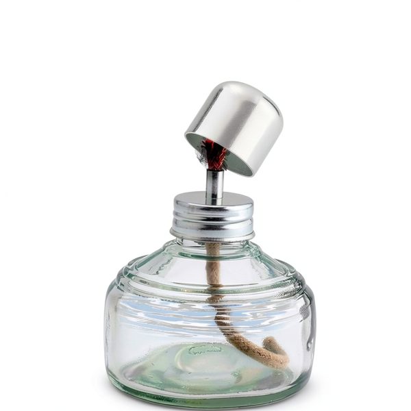 Glass Alcohol Lamp Burner LVCHEN Metal Cap 150ml-4