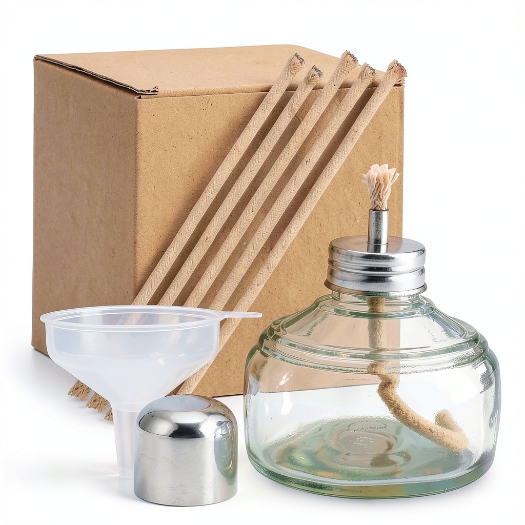 'Glass lab burner kit with lead-free material'