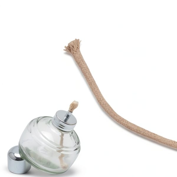 Glass Alcohol Lamp Burner LVCHEN Metal Cap 150ml-3