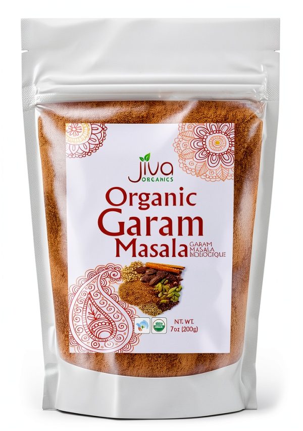 Garam Masala Organic Spice Blend by Jiva Organics 7 Ounce Premium Mix-0