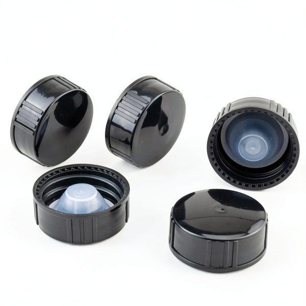 Poly Seal Screw Cap DGZZI 12PCS 28mm PP Resin Cover for Chemicals-3