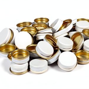 A2-IK4H-1L65 28Mm Metal Screw Caps 50 Pack - Home Brew Ohio Cap Plugs-0